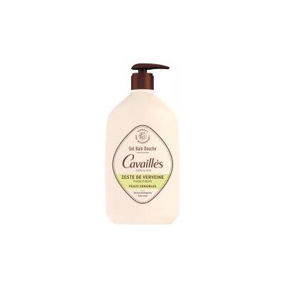Cavaillès Gel Bain Douche Zeste de Verveine pour Peaux Sensibles 1 Litre - Flacon-Pompe - Publicité Cavaillès Gel Bain Douche Zeste de Verveine pour Peaux Sensibles 1 Litre - Flacon-Pompe - Publicité