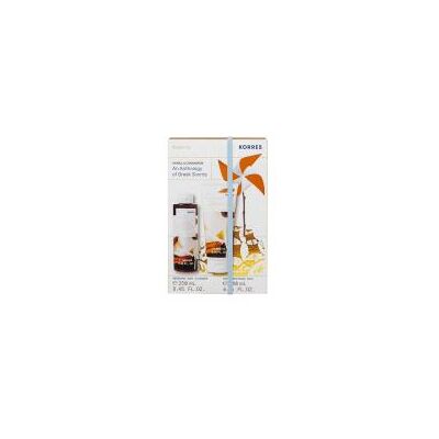 Korres Gel Douche Nettoyant Corporel Vanille Cannelle 250 ml + Lait Corps Adoucissant Vanille Cannelle 200 ml - Coffret - Publicité Korres Gel Douche Nettoyant Corporel Vanille Cannelle 250 ml + Lait Corps Adoucissant Vanille Cannelle 200 ml - Coffret - Publicité