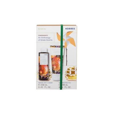 Korres Lait Corps Verger Grenadier 200 ML + Gel Douche au Verger de Grenadier 250 ML - Coffret - Publicité Korres Lait Corps Verger Grenadier 200 ML + Gel Douche au Verger de Grenadier 250 ML - Coffret - Publicité