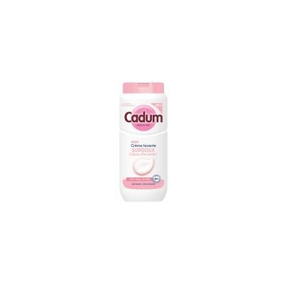 Cadum Crème Lavante Surdoux Crème d'Amande Effet Peau de Bébé 500 ml - Flacon - Publicité Cadum Crème Lavante Surdoux Crème d'Amande Effet Peau de Bébé 500 ml - Flacon - Publicité