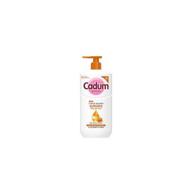 Cadum Crème Lavante Surgras Miel de Fleurs Peaux Sèches à Très Sèches 1 L - Flacon-Pompe 750 ml - Publicité Cadum Crème Lavante Surgras Miel de Fleurs Peaux Sèches à Très Sèches 1 L - Flacon-Pompe 750 ml - Publicité