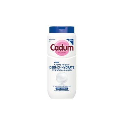 Cadum Crème Lavante Dermo-Hydrate Peaux Sensibles 500 ml - Flacon 450 ml - Publicité Cadum Crème Lavante Dermo-Hydrate Peaux Sensibles 500 ml - Flacon 450 ml - Publicité