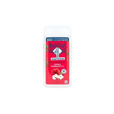 Le Petit Marseillais Crème de Douche Nourrissante Extra Douce Coton & Coquelicot Bio 300 ml - Flacon 250 ml - Publicité Le Petit Marseillais Crème de Douche Nourrissante Extra Douce Coton & Coquelicot Bio 300 ml - Flacon 250 ml - Publicité