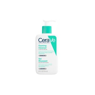 Nettoyant Moussant pour le Visage CeraVe - 236ml - Publicité Nettoyant Moussant pour le Visage CeraVe - 236ml - Publicité