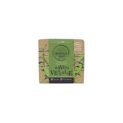 Savon de Marseille Verveine Tadé 100 g - Naturel, Certifié COSMOS - Publicité Savon de Marseille Verveine Tadé 100 g - Naturel, Certifié COSMOS - Publicité