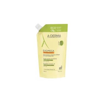 A-DERMA Exomega Control Huile Lavante Émolliente Peaux Sèches Atopiques Recharge 500 ml - Doypack 500 ml - Publicité A-DERMA Exomega Control Huile Lavante Émolliente Peaux Sèches Atopiques Recharge 500 ml - Doypack 500 ml - Publicité