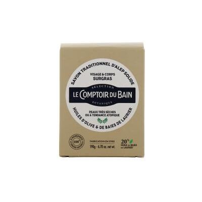 Le Comptoir du Bain Savon d'Alep Olive Laurel - Savon - Publicité Le Comptoir du Bain Savon d'Alep Olive Laurel - Savon - Publicité