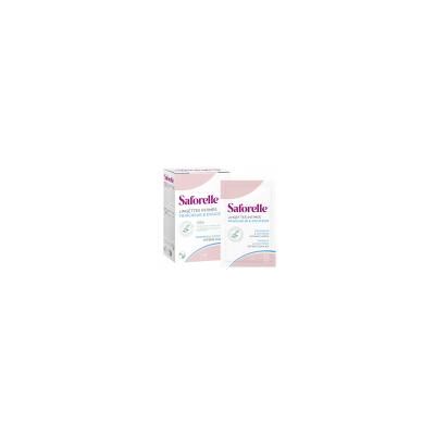 Saforelle Lingettes Intimes Biodégradables - Boîte 10 - Publicité Saforelle Lingettes Intimes Biodégradables - Boîte 10 - Publicité