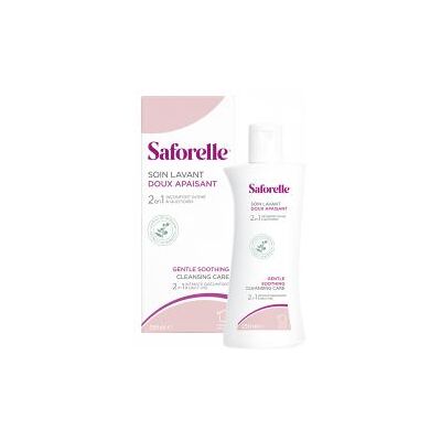 Saforelle Modèle - Gel Soins Intimes - Peau Sensible - 250mL - Publicité Saforelle Modèle - Gel Soins Intimes - Peau Sensible - 250mL - Publicité