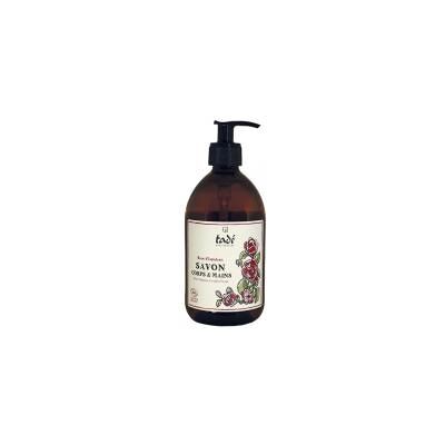 Savon Corps & Mains Rose d'Ispahan Bio - 500 ml - Publicité Savon Corps & Mains Rose d'Ispahan Bio - 500 ml - Publicité