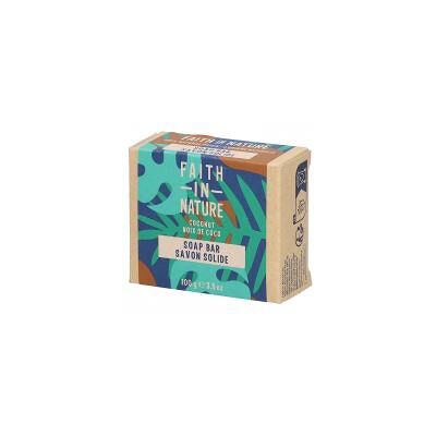 Faith In Nature Savon Solide à la Noix de Coco 100 Grammes - Pain 100 g - Publicité Faith In Nature Savon Solide à la Noix de Coco 100 Grammes - Pain 100 g - Publicité