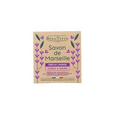 BeauTerra Savon de Marseille Pain Parfum Lavande 100 g - Pain 100 g - Publicité BeauTerra Savon de Marseille Pain Parfum Lavande 100 g - Pain 100 g - Publicité