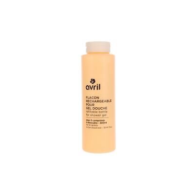Bouteille rechargeable Avril pour comprimés de gel douche - 350ml - Publicité Bouteille rechargeable Avril pour comprimés de gel douche - 350ml - Publicité