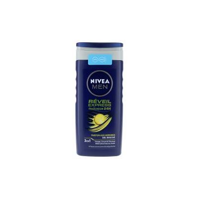 NIVEA - Men Shower Gel - 3-en-1 Fraîcheur - 250 ml - Shower Gel - Publicité NIVEA - Men Shower Gel - 3-en-1 Fraîcheur - 250 ml - Shower Gel - Publicité