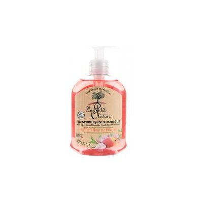 Le Petit Olivier Pur Savon Liquide de Marseille Parfum Fleur de Pêcher 300 ML - Flacon-Pompe 300 ml - Publicité Le Petit Olivier Pur Savon Liquide de Marseille Parfum Fleur de Pêcher 300 ML - Flacon-Pompe 300 ml - Publicité