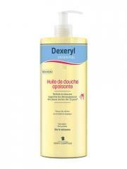 Pierre Fabre Health Care Dexeryl Essentiel Huile de Douche Apaisante 500 ml Peaux Trèsèches ou à Tendance Atopique Sans Savon Sans Parfum. Dès la Naissance. - Flacon-Pompe 500 ml