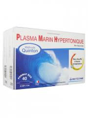 Biotechnie Plasma Marin Hypertonique Action 20 Jours 40 Ampoules - Lot 2 x 20 ampoules