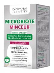Biocyte Microbiote Minceur - Boîte 20 Comprimés tricouche + pilulier protecteur double paroi anti-humidité