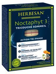 Herbesan Noctaphyt 3 Tricouche Sommeil - 15 Comprimés Tricouche - Boîte 15 Comprimés