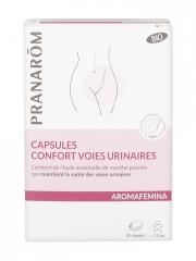 Pranarôm Aromafemina Capsules Confort Voies Urinaires Bio 30 Capsules - Boîte 30 capsules