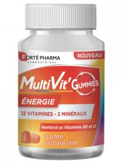 Forté Pharma Multivit Gummies Énergie 60 Gommes - Pot 60 gommes