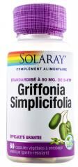 Solaray Griffonia 5-Htp - 50 mg - 60 Caps.vég à Enrobage Entérique - Boîte 60 capsules