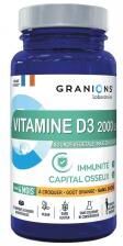 Granions Vitamine D3 2000 Ui Immunité - Capital Osseux - Pot 30 comprimés