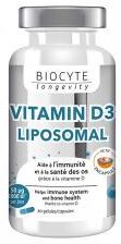 Biocyte Vitamine D3 Liposomal 30 Gélules - Pot 30 gélules