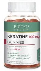 Biocyte Kératine Gummies - Pot 60 gommes