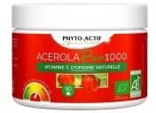 Laboratoire Phyto-Actif Acerola Bio 1000 Boite Familiale 90 Comprimés Dont 33% Offert - Pot 90 comprimés