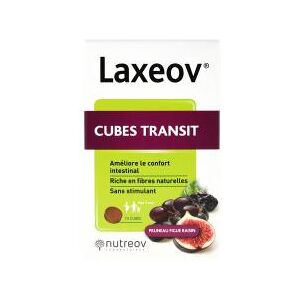 Nutreov Laxeov Transit Pruneau-Figue-Raisin 10 Cubes - Boîte 10 cubes