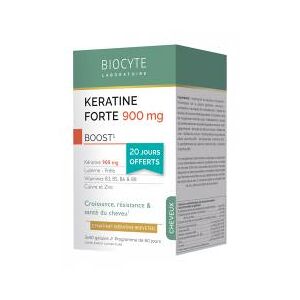 Biocyte Cheveux Keratine Forte Full Spectrum 3 x 40 Gélules - Boîte 3 x 40 gélules