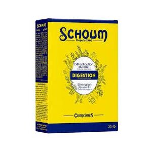 Schoum Les 3 Chênes Schoum Digestion - Comprime - Boîte 30 comprimés