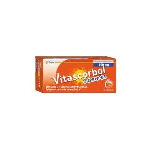 Vitascorbol Cooper Vitascorbol 8Heures 500 mg 30Cpr - Pot 30 comprimés