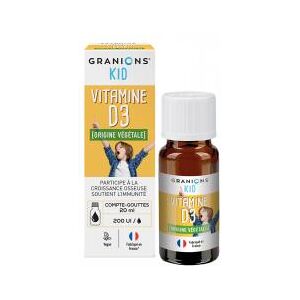 Granions ® Kid Vitamine D3? - Flacon compte goutte 20 ml