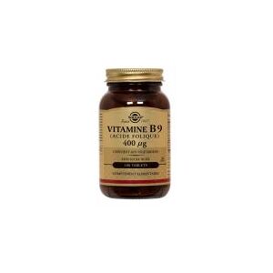 Solgar Vitamine B9 (Acide Folique) 400 ?g Comprimes - Flacon 100 comprimes