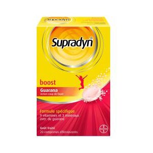 Supradyn Boost 20 Comprimes Eff Boite 20 comprimes effervescents