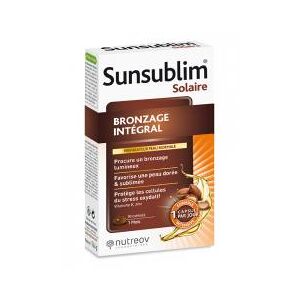 Nutreov Sunsublim Bronzage Integral 30 Capsules - Boîte 30 capsules
