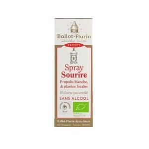 Ballot-Flurin Spray Sourire Sans Alcool Bio 15 ml - Spray 15 ml