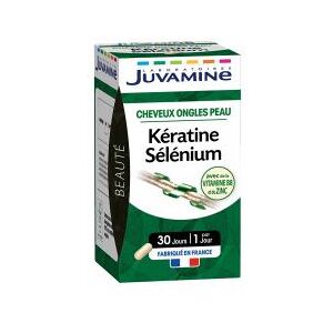 Juvamine Keratine Selenium Beaute 30 Gelules - Pot 30 gelules