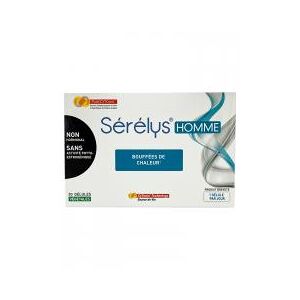 Serelys® Homme - Complement Alimentaire a Base de Plantes Pour Les Bouffees de Chaleur(1) Chez L'homme - 30 Gelules - Boîte 30 gelules