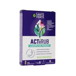 Sante Verte Actirub Cps 15U - Boîte 15 comprimes