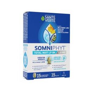 Sante Verte Somniphyt Total Nuit Lp 1,9 mg Cps 15U - Boîte 15 Comprimes