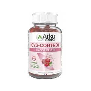 Arkopharma Cys-Control Canneberge 60 Gummies - Pot 60 gommes