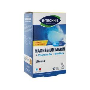 Biotechnie Magnesium Marin B6 Rhodiola 90 Gelules - Boîte 90 gelules