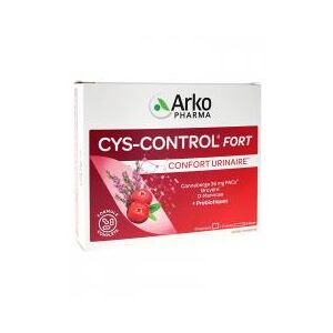 Arkopharma Cys-Control Fort & Probiotique - Boîte 10 sachets + 5 sticks