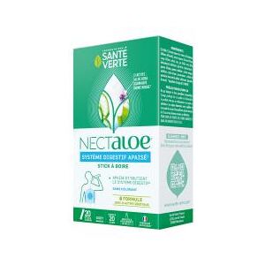 Sante Verte Nectaloe Sticks 20U - Boîte 20 sticks