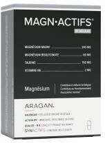 Aragan Synactifs Magnactifs® - Fatigue Équilibre Nerveux Stress - Magnésium Taurine Vitamine B - 60 Gélules - Boîte 60 gélules