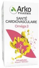 Arkopharma Arkogélules Oméga 3 Santé Cardiovasculaire 180 Capsules - Boîte 180 capsules