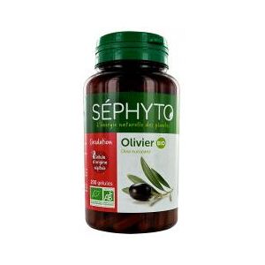Séphyto Olivier Bio 200 Gélules - Pot 200 gélules - Publicité Séphyto Olivier Bio 200 Gélules - Pot 200 gélules - Publicité
